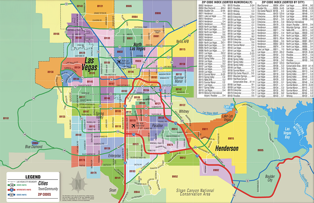 Different Las Vegas Neighborhoods to Know Before You Move (Map)